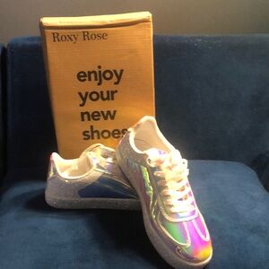 Roxy Rose Holographic Sneakers